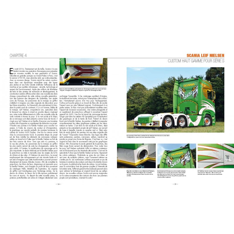 Camions Scania, les rois du tuning - Sophia Editions